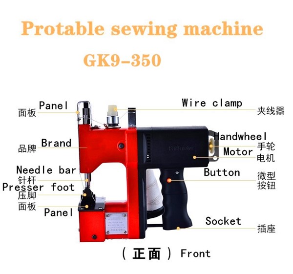 Portable Bag Hand Sewing Machine for Rice Mill Plant - China Sewing Machine,  Sack Closer